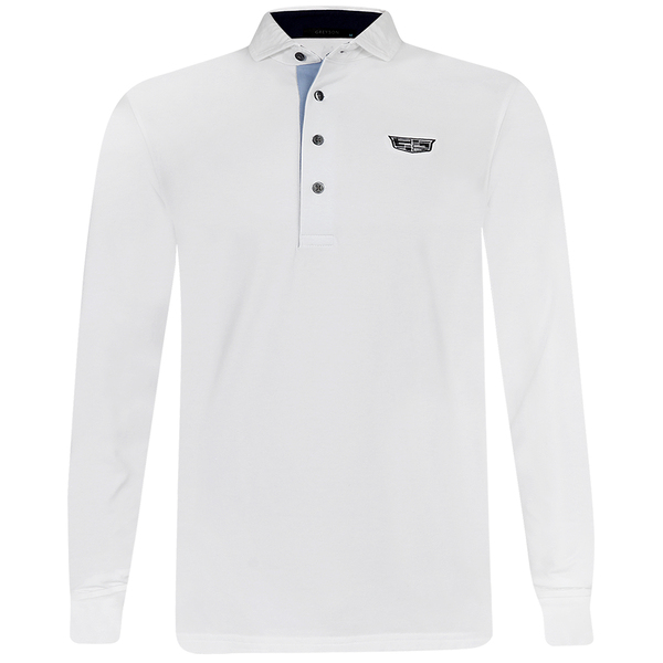Greyson Apache II Mens LS Polo-Arctic